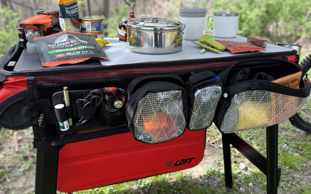 Using the Loft Gear Station 150 – Folding Camp Table